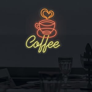 Coffee Cup Neon Sign