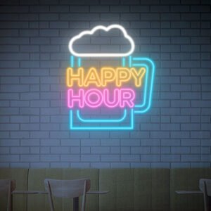 Happy Hours Neon Sign